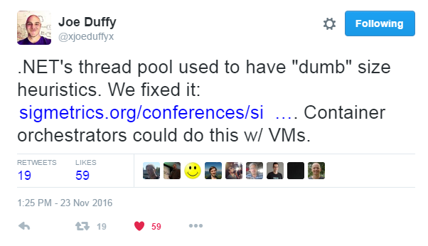 Joe Duffy tweet about research paper